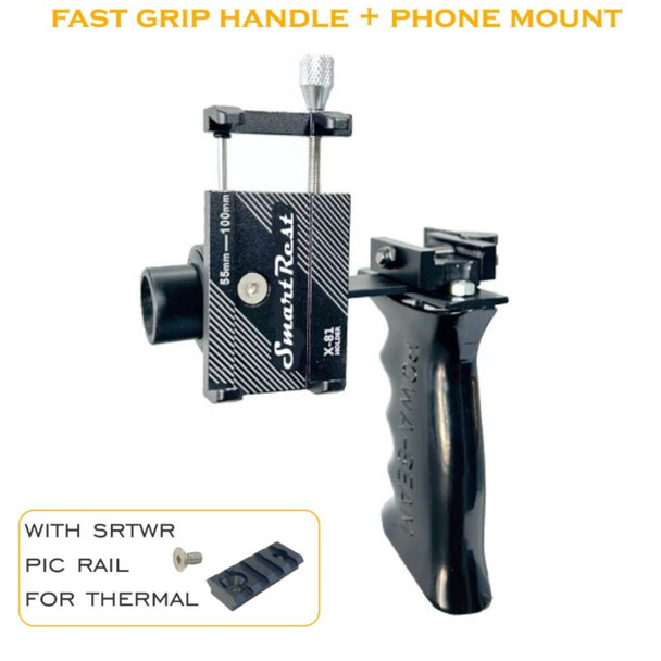 SmartRest FastGrip Handle + Phone Mount SmartRest FastGrip Handle + Phone Mount