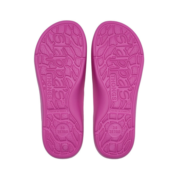 Slappa's Arch Support Thongs - Pink Crystal