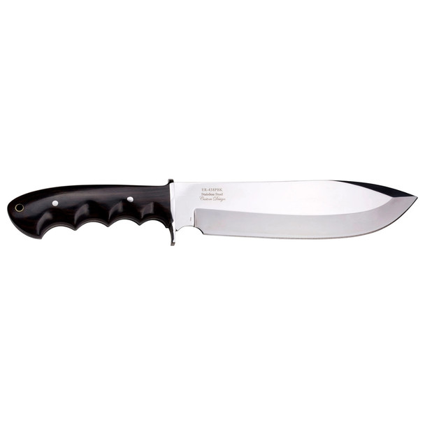 Elk Ridge Black Wood Hunting Knife