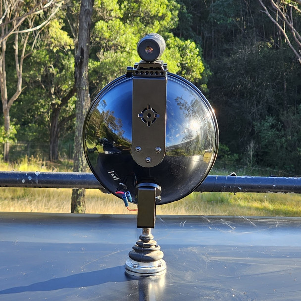 Powa Beam 9" 100w QH Spotlight w Thermal Mount