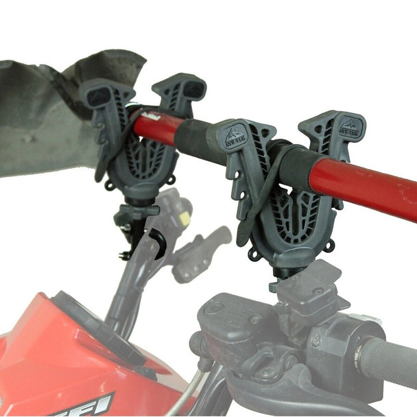 Quad & ATV Bar Grip Gun & Tool Rack