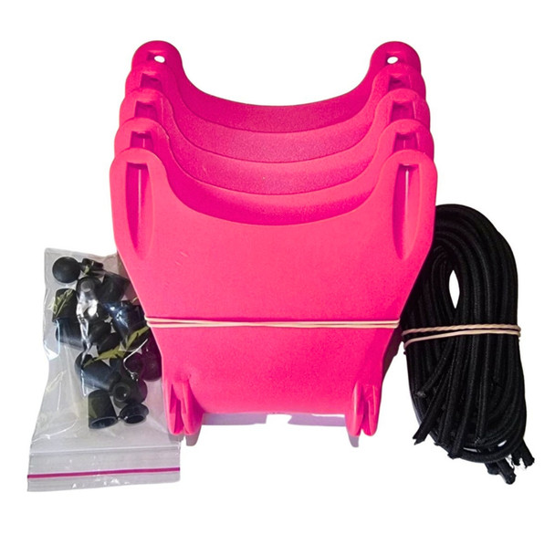 Krab King Pink Cuff Mud Crab Tie 5 Pack