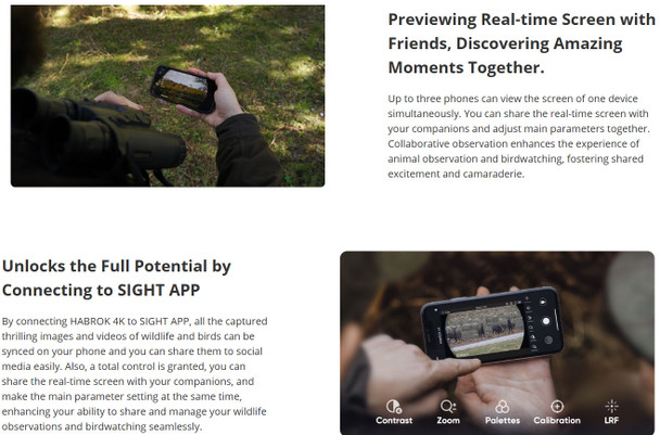 HIKMICRO Habrok HE25LN Digital & Thermal Binocular