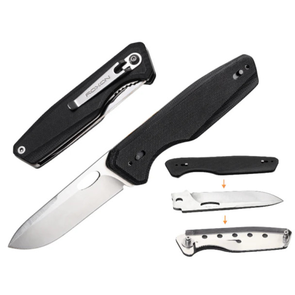 ROXON Interchangeable Blade Folding Knife