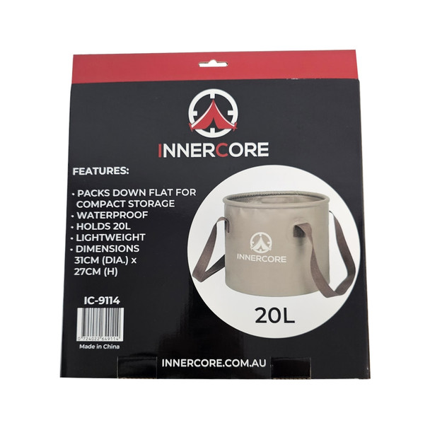 Innercore Folding Bucket 20L