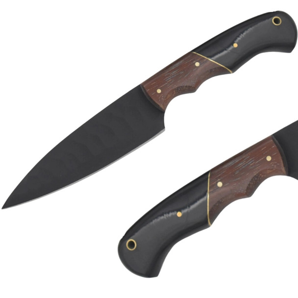 Elk Ridge 6 Piece Brown & Black Kitchen Knife Set