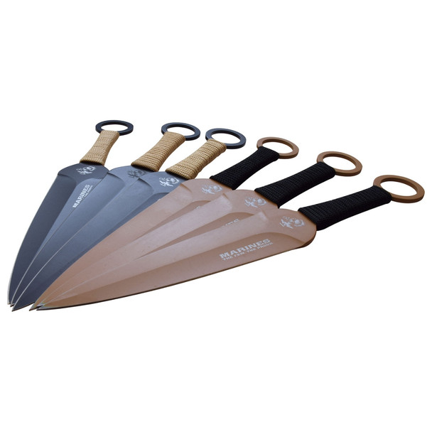 USMC Throwing Academy Throwing Knives 6 Pack