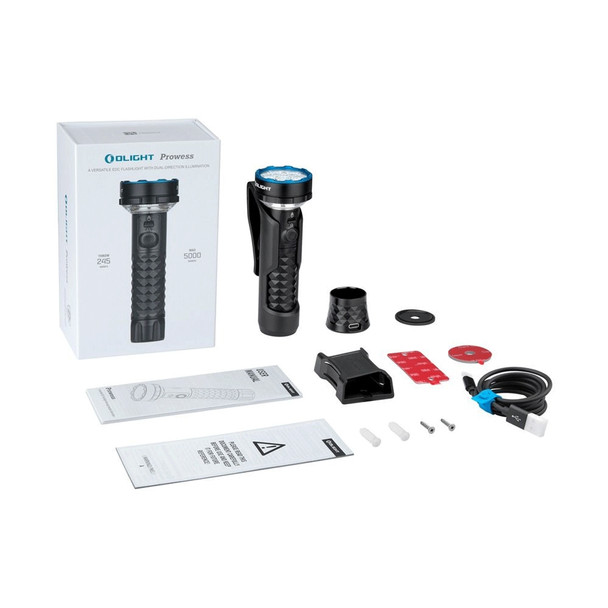 Olight Prowess Dual-Direction Rechargeable Torch - 5000lm