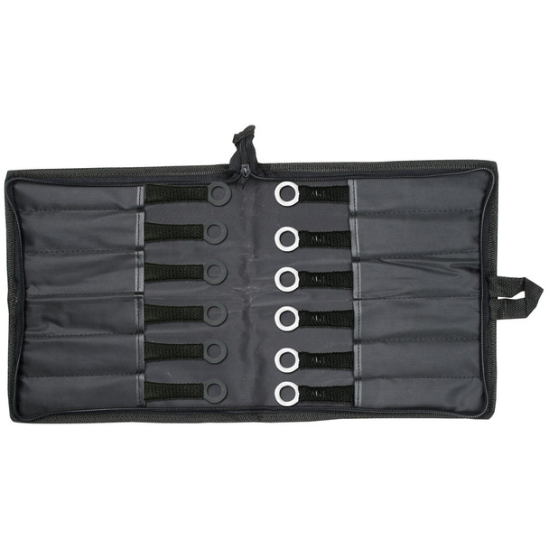 Perfect Point Black & Silver Throwing Knives 12 Pack