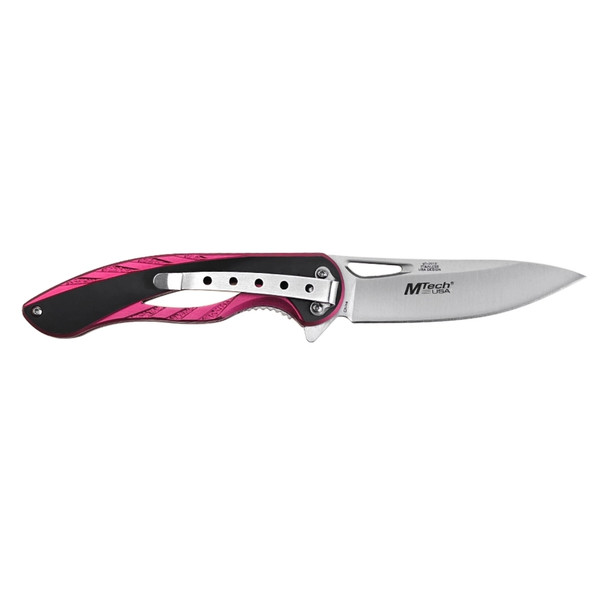 MTech USA Sleak Pink Ball Bearing Folding Knife