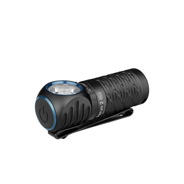 Olight Black Perun 2 Mini Right Angle Torch - 1100lm Olight Black Perun 2 Mini Right Angle Torch - 1100lm