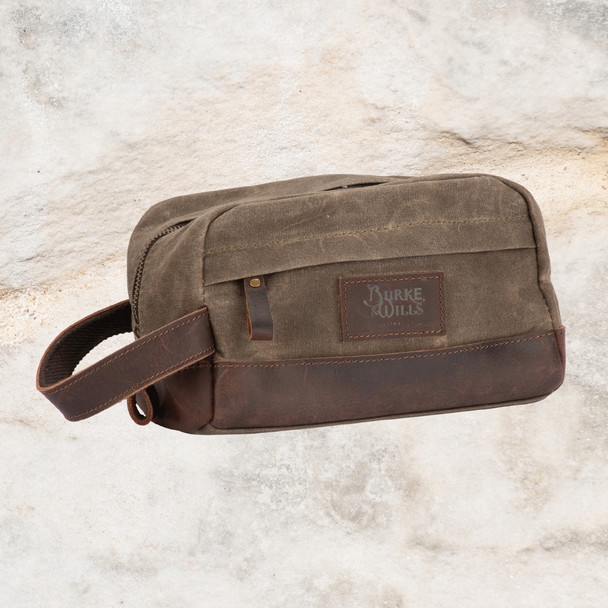 Burke & Wills Army Banks Toiletry Bag Burke & Wills Army Banks Toiletry Bag