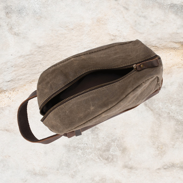 Burke & Wills Army Banks Toiletry Bag Burke & Wills Army Banks Toiletry Bag