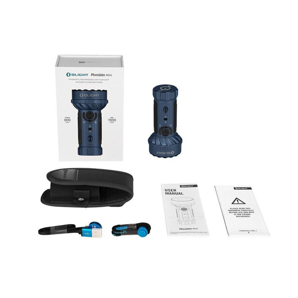Olight Marauder Mini Midnight Blue Torch - 7000lm
