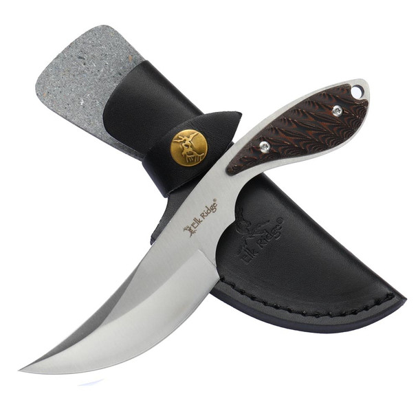 Elk Ridge Micarta Skinner Knife
