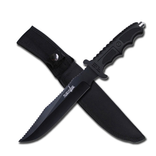 Survivor Sawback Knife w Glassbreaker