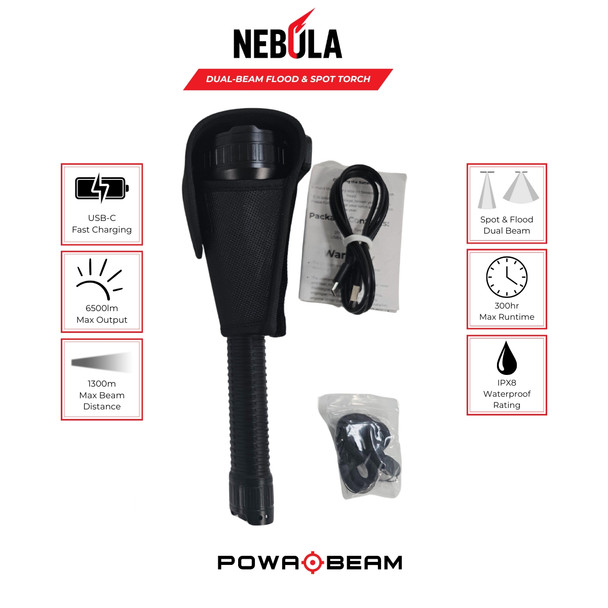 Powa Beam Nebula Torch
