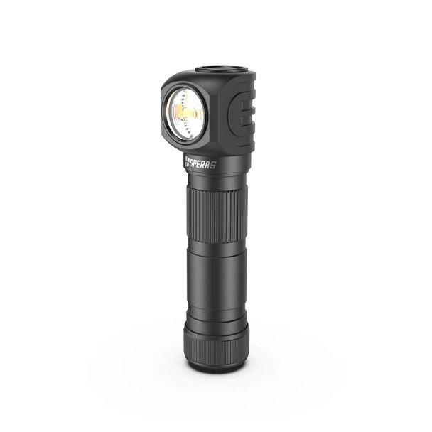 Speras White & Red Magnetic Headlamp