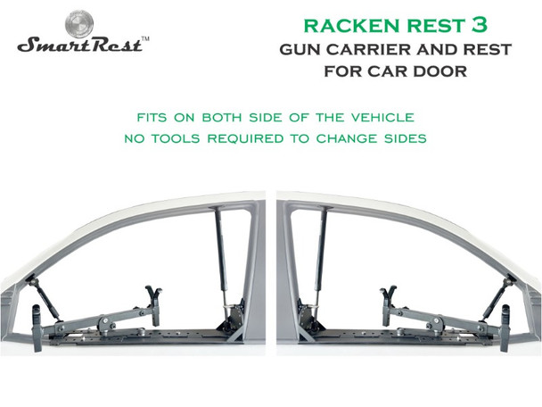 SmartRest Racken Rest 3 Vehicle Gun Rest SmartRest Racken Rest 3 Vehicle Gun Rest