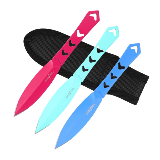 Perfect Point Electroplated Throwing Knives 3 Pack Perfect Point Electroplated Throwing Knives 3 Pack