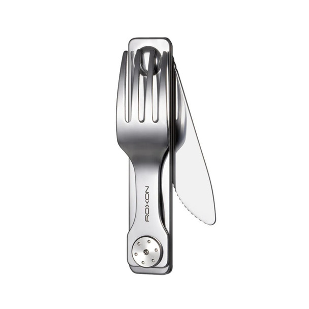 ROXON 2-in-1 Magnetic Cutlery Set - Knife & Fork