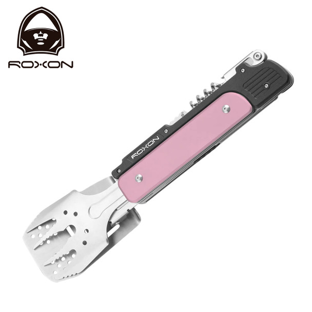 ROXON 6-IN-1 Detachable BBQ Multi-Tool - Pink