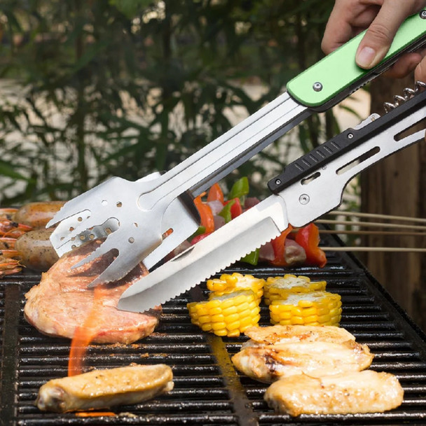 ROXON 6-IN-1 Detachable BBQ Multi-Tool - Green