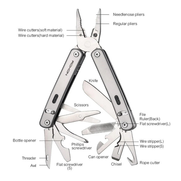 ROXON Flex Modular 19-IN-1 Multi-Tool