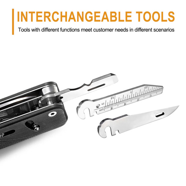 ROXON Flex Shears 14-IN-1 Multi-Tool - Black