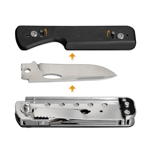 ROXON Flex Shears 14-IN-1 Multi-Tool - Black