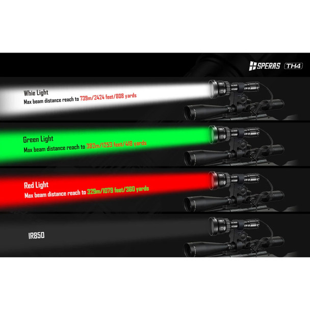 Speras TH4 4-in-1 Hunting Torch