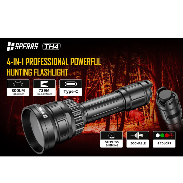 Speras TH4 4-in-1 Hunting Torch
