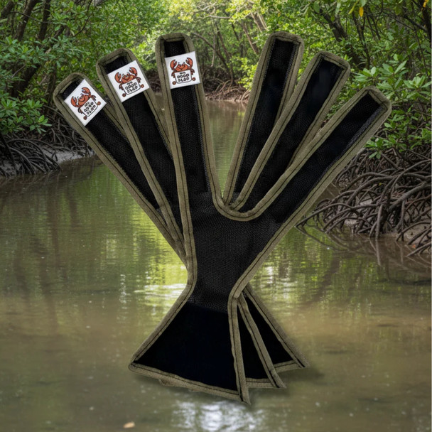 Khaki 3 Pack Crab Cuffs