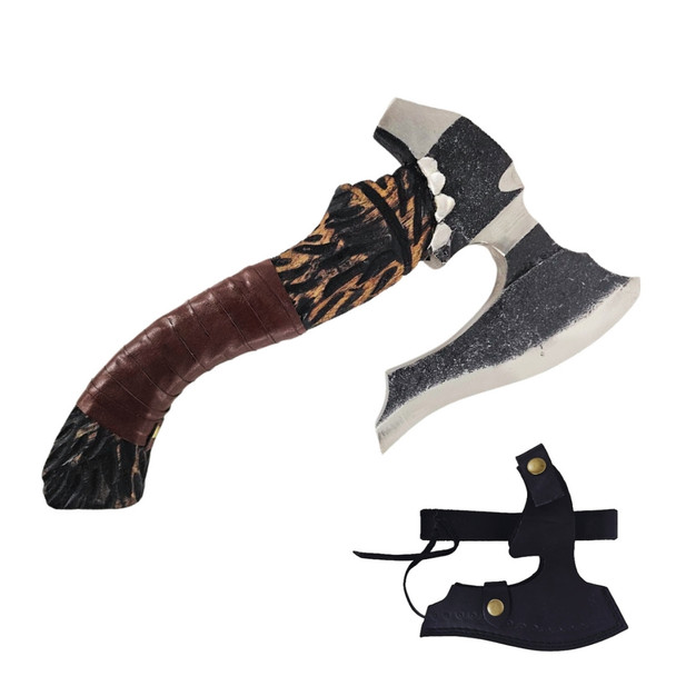Old Ram Medieval Warrior Viking Tomahawk