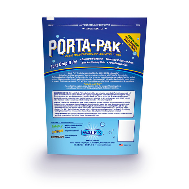 Supex Toilet Chemical Sachets - Porta Pak Fresh Scent
