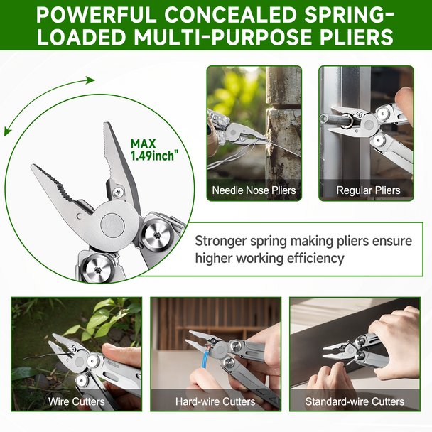 NexTool Flagship Max 14-in-1 Multi-Tool with Bit Kit & Belt Pouch