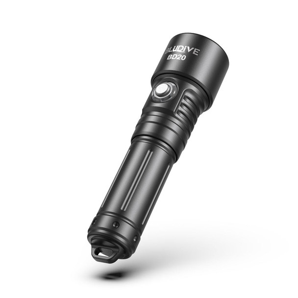 Bludive BD20 V2 Waterproof Scuba Dive Flashlight - 1800 Lumens