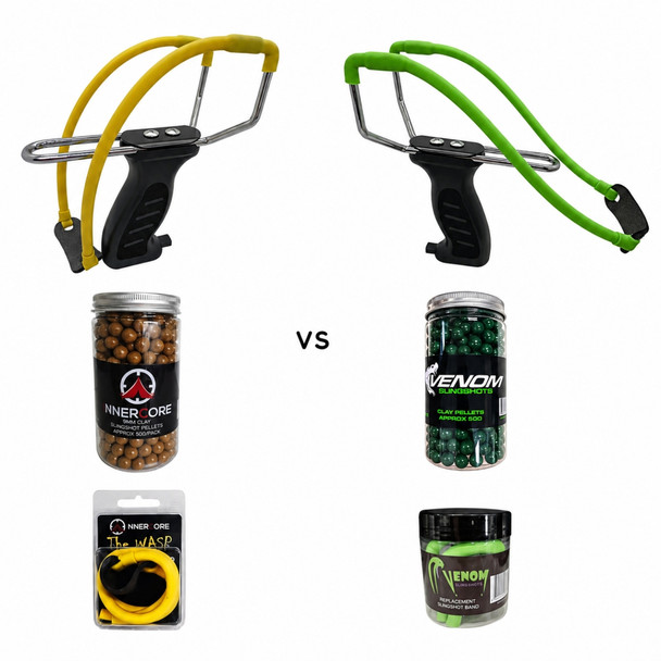 Venom Vs Wasp Slingshot Bundle