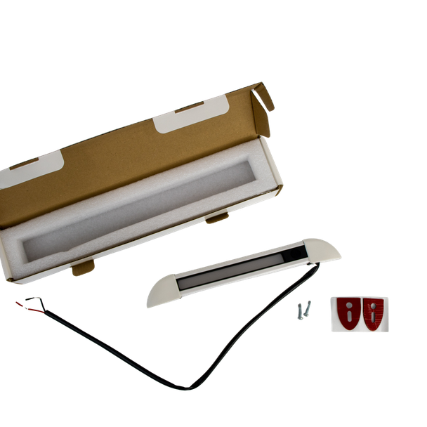 Supex 250mm White Exterior Awning LED Light (With Switch)