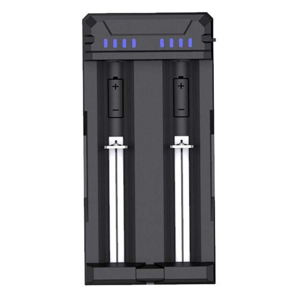 XTAR FC2 2-Bay USB-C Li-ion & NiMH Battery Charger