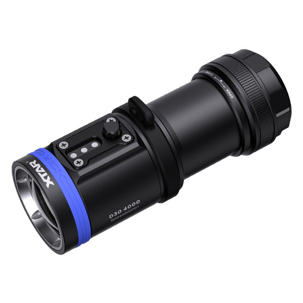 XTAR D30 4000 Lumen Underwater Photo & Video Dive Torch Set