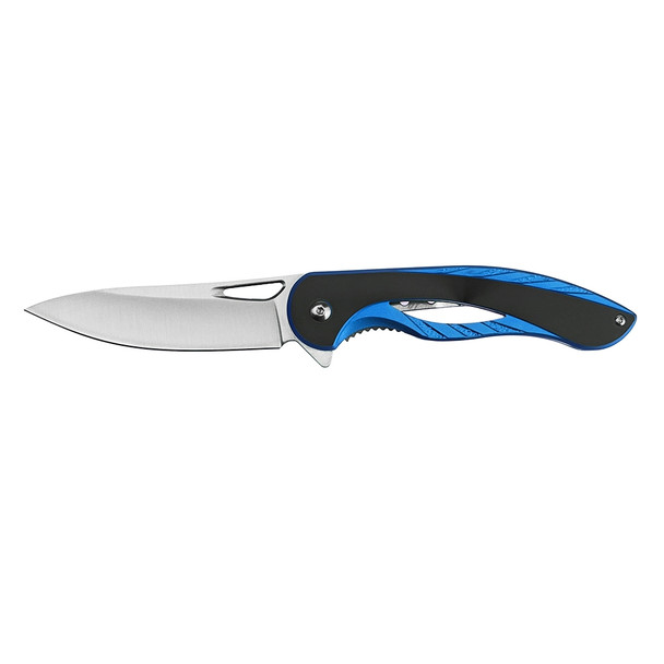 MTech USA Folding Knife - Blue Aluminium Handle