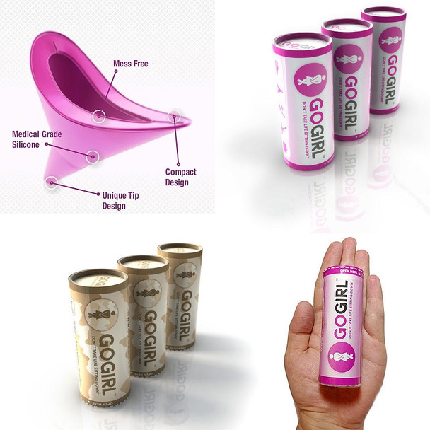 Stand To Pee - GoGirl Pink She Wee - Female Urination Device