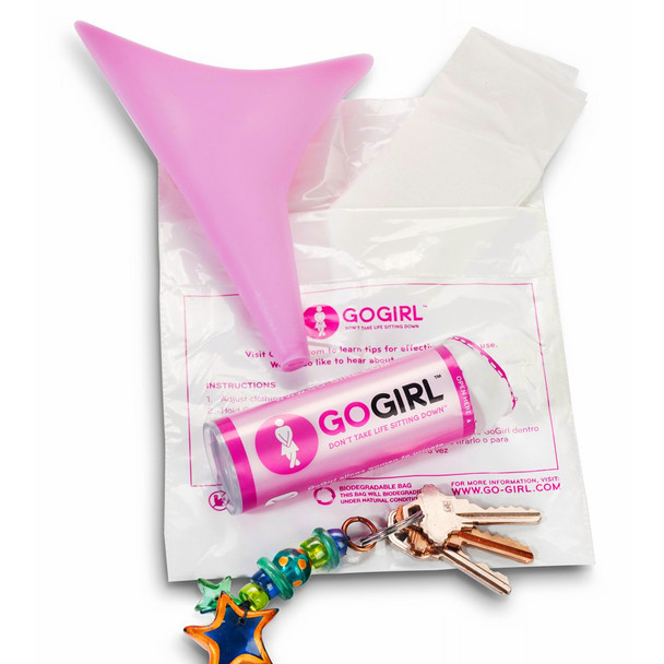 GoGirl Pink Pack - Stand To Pee - Female Urination Device - Camping Necessities
