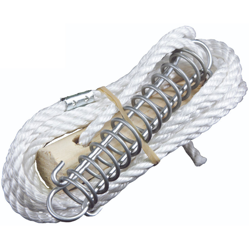 Single Guy Rope Kit with Spring and Wooden Slide