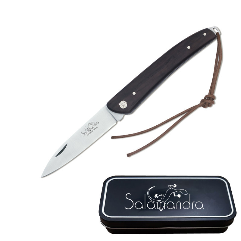 Salamandra Indian Rose Wood Stainless Steel Pocket Knife