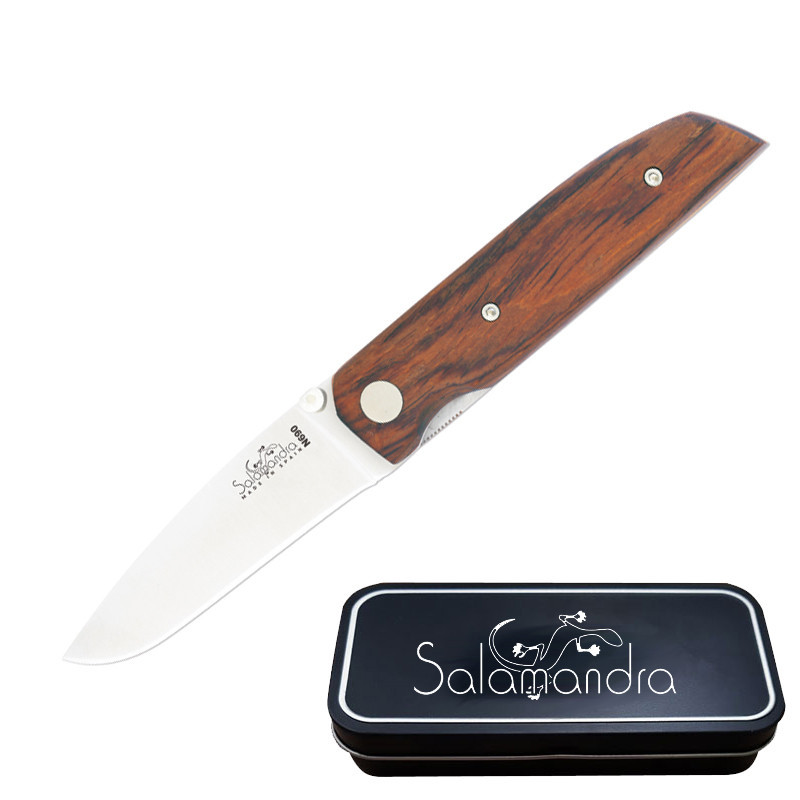 Salamandra Cocobolo Wood Handle Pocket Knife 171mm