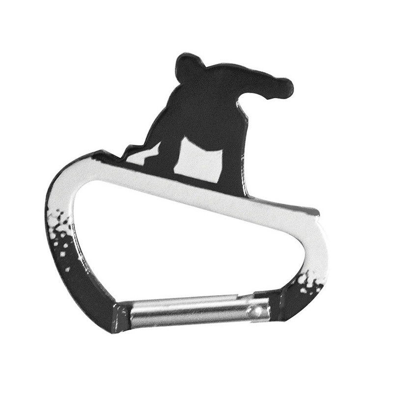 UST Snowboarder Metal Carabiner