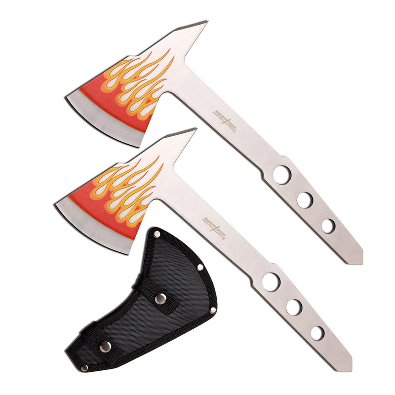 Perfect Point Flame Throwing Axes 2 Pack