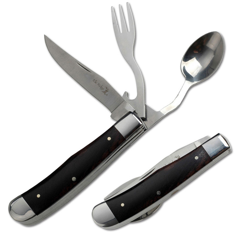 Elk Ridge Folding Camp Utensil Set